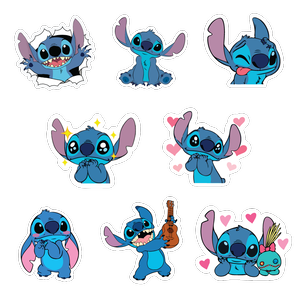 Stitch Sticker for Sale by KbeeStrickland  Cute stickers, Disney sticker,  Stitch drawing